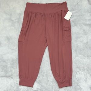 Athleta Salutation Cargo Jogger, Tawny Rose, Women's 3X Regular
